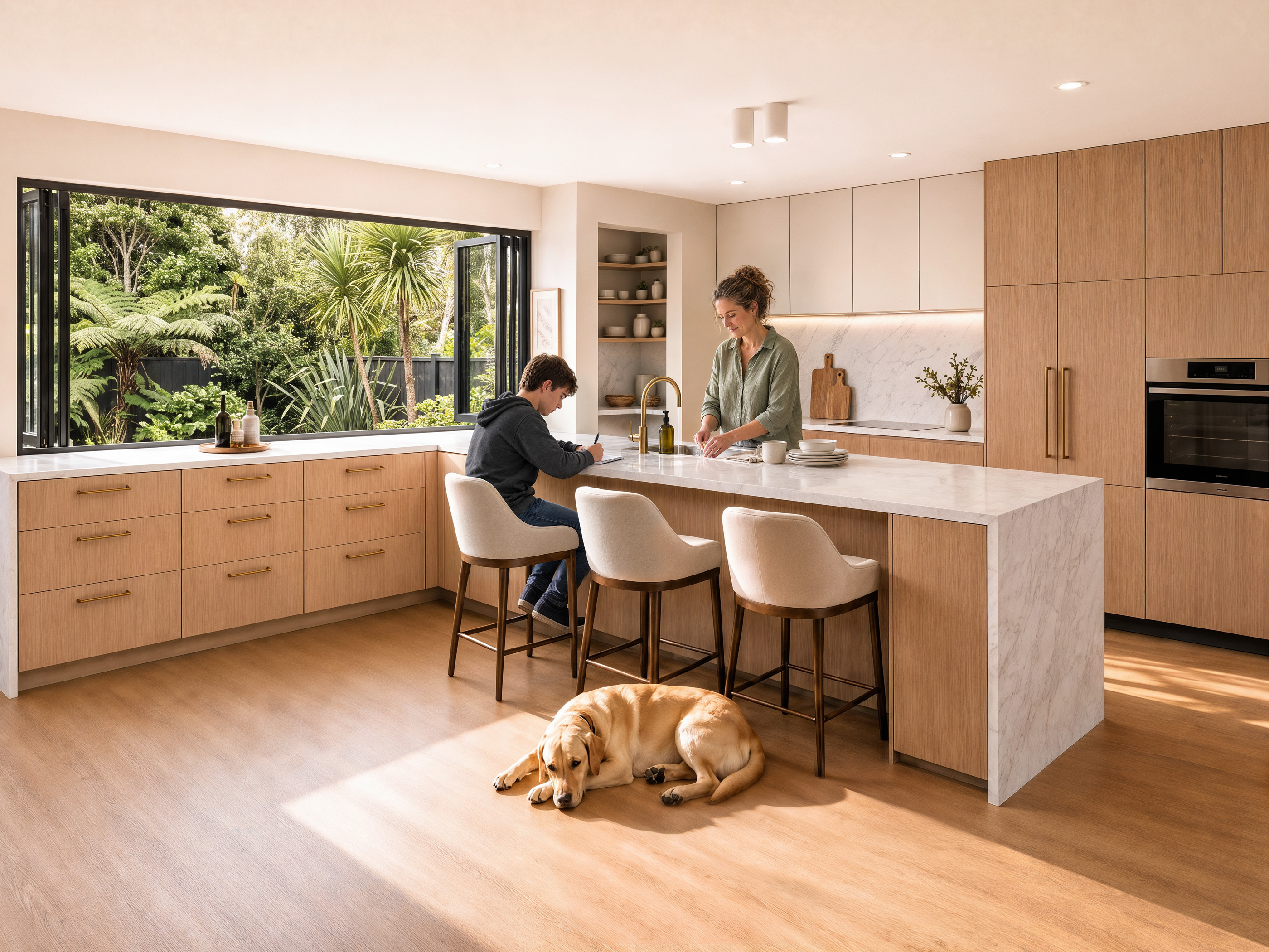 Modern Sentinel family kitchen